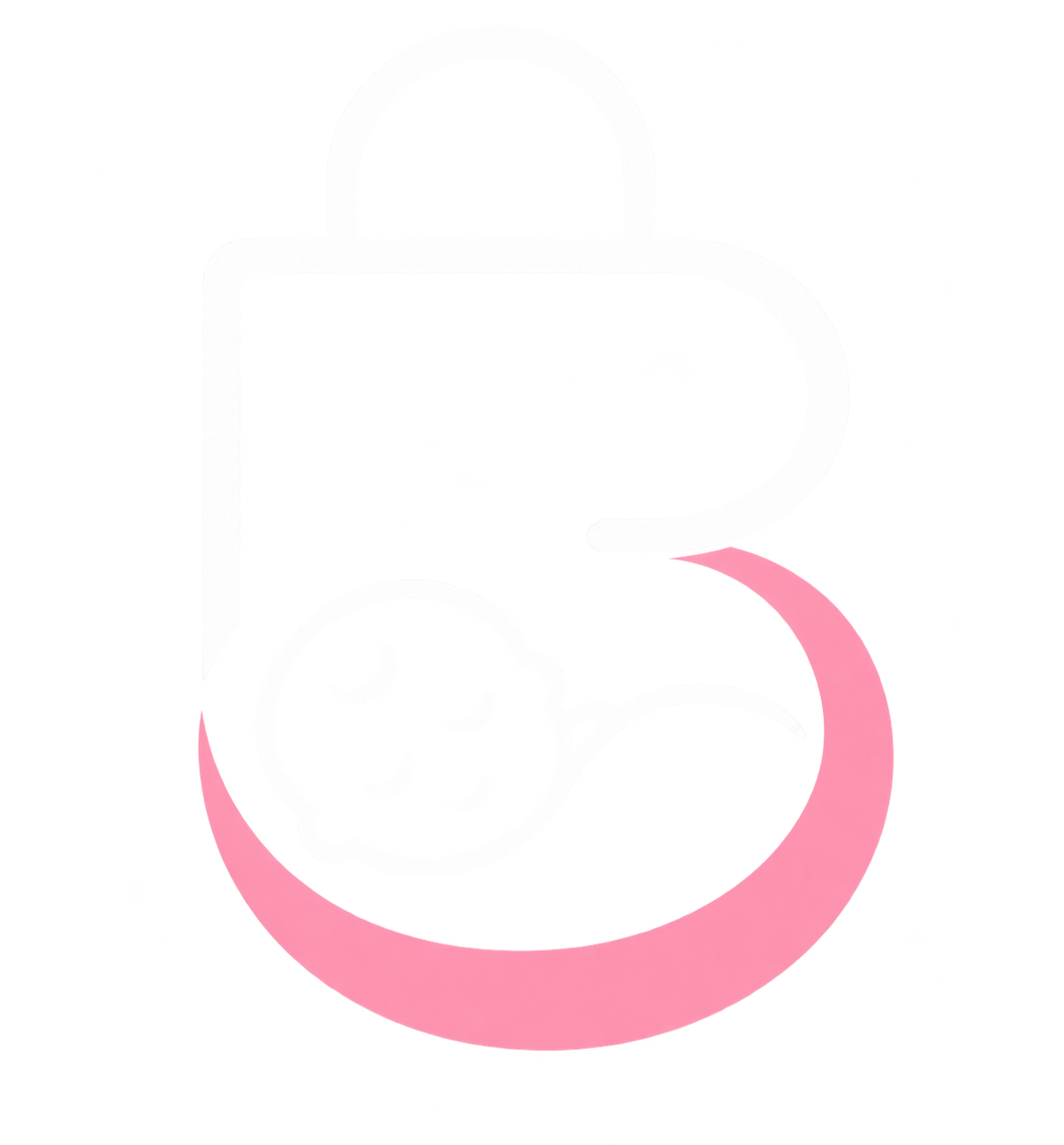 Babyshopping logo white