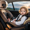 Car Baby Monitor with Adjustable Camera